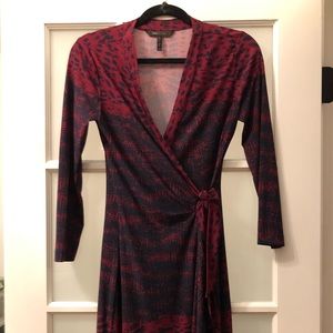 BCBG MaxAzria jersey wrap dress XS